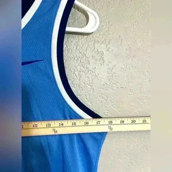 Nike Men Dri-fit Mesh Basketball Jersey, Blue
Size Small - Picture 7 of 8